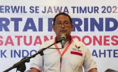 Sekretaris DPW Perindo Jatim M. Badaruddin. (Tim) 