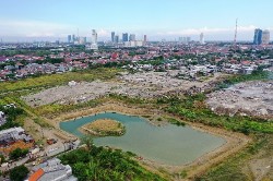 Langkah Prmkot Atasi Banjir di Karangpoh Surabaya. (Diskominfo Surabaya)