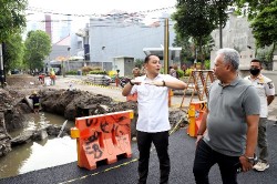 Tak Ada Lagi Genangan di 55 Titik Proyek Pengerjaan Saluran