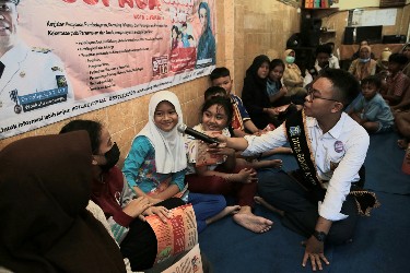 Forum Anak Surabaya Sosialisasi Cegah Perundungan di Sekolah