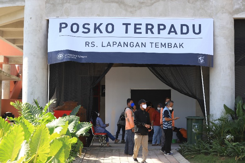 Rumah Sakit Lapangan Tembak Mulai Beroperasi