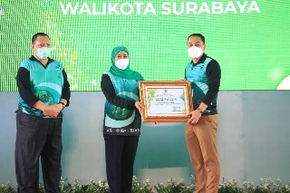 Surabaya Borong Penghargaan Di Hari Lingkungan Hidup Sedunia. (Diskominfo Surabaya)