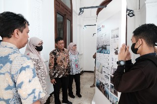 Pameran di Balai Pemuda Surabaya. (Diskominfo Surabaya)