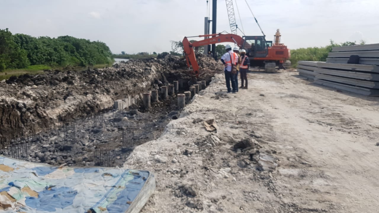 Pemerintah Pusat Bantu Pemkot Surabaya Teruskan Pengerjaan Proyek Tanggul S