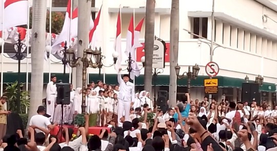 Eri Cahyadi Pimpin Refleksi Perobekan Bendera di Hotel Majapahit