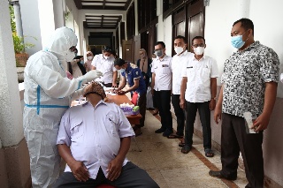 Kasus Aktif di Kantor Pemerintah Surabaya Tidak Ditemukan
