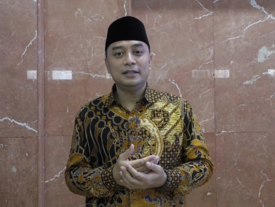 Walikota Surabaya, Eri Cahyadi (hum)
