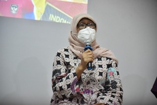 Kepala Dinas Kebudayaan, Pemuda, Olahraga dan Pariwisata (Disbudporapar) Kota Surabaya Wiwiek Widayati. (Diskominfo Surabaya)