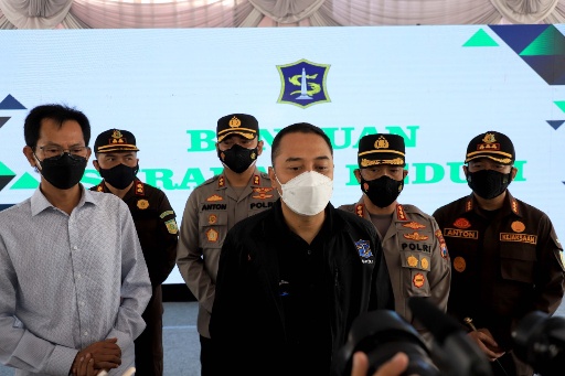 Perjuangan Forkopimda Surabaya Tiada Henti Atasi Pandemi