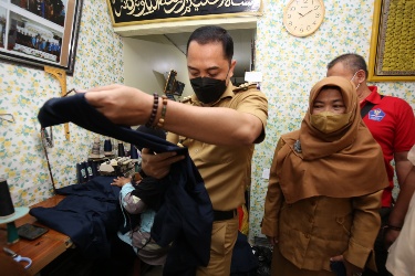 Walikota Dukung UMKM Konfeksi Surabaya