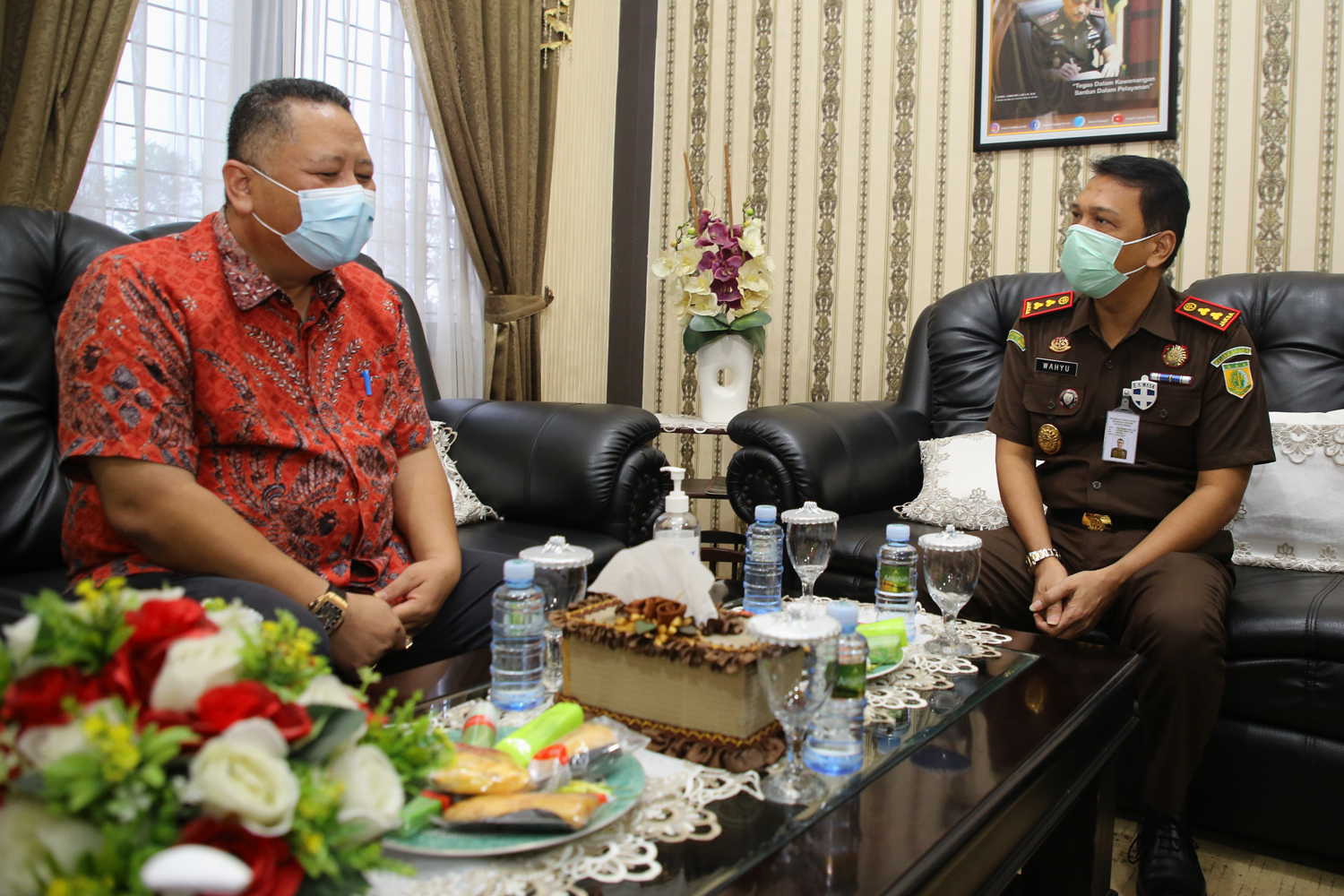 Plt Wali Kota Keliling ke Forpimda